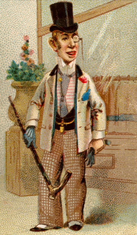 Cigarette card - Hoboken