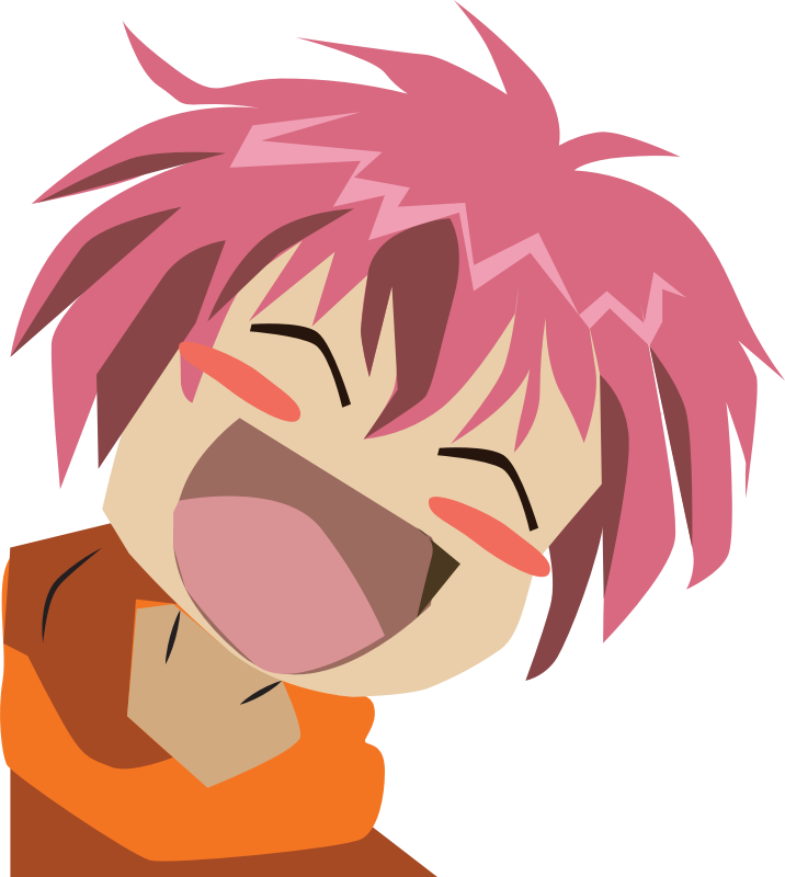 Laughing boy