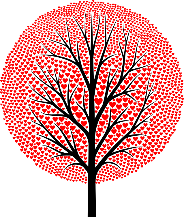 Red Hearts Tree