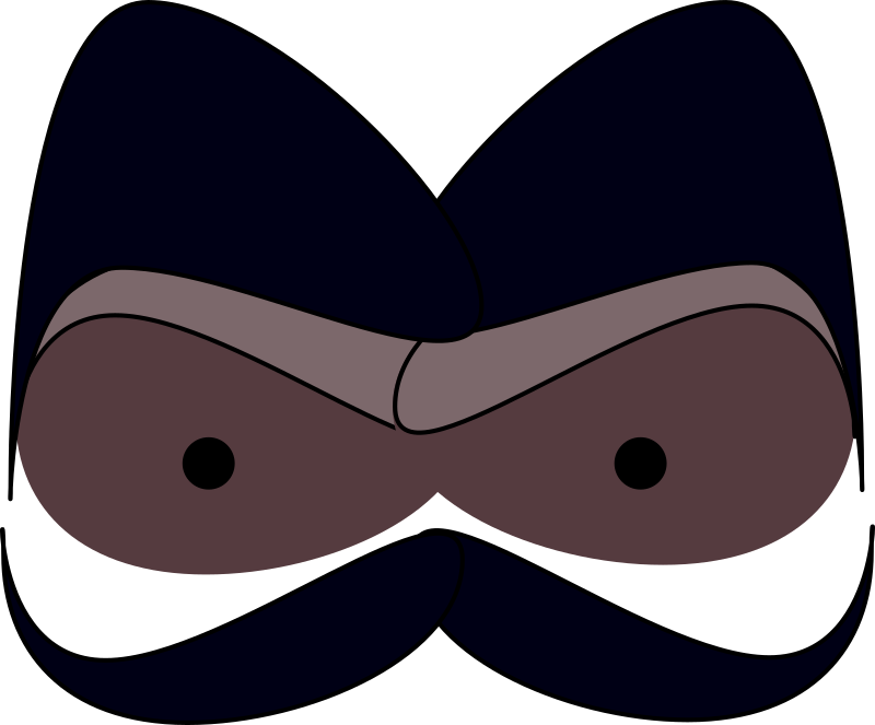 face with mustaches