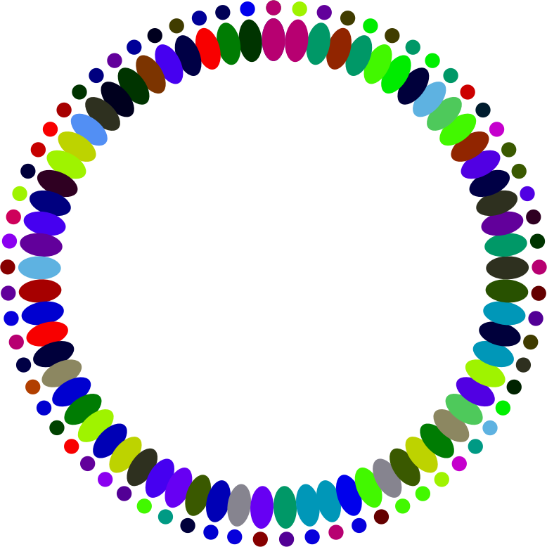 Abstract People Circle