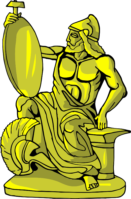 Golden statue 10