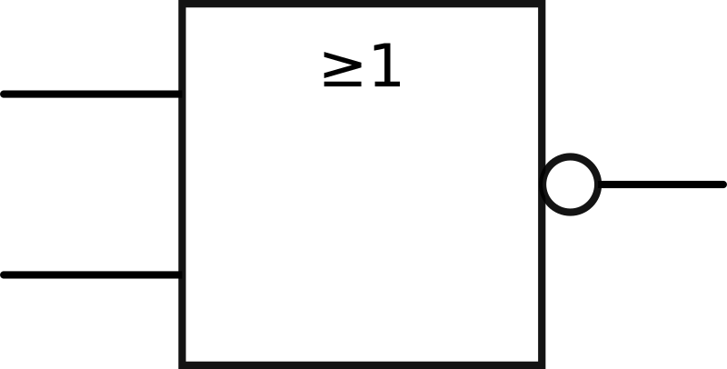IEC NOR Logic Gate