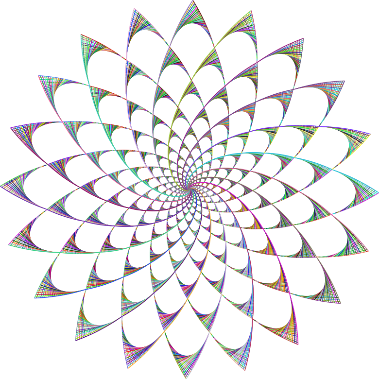 Abstract Vortex 46 Prismatic No Background