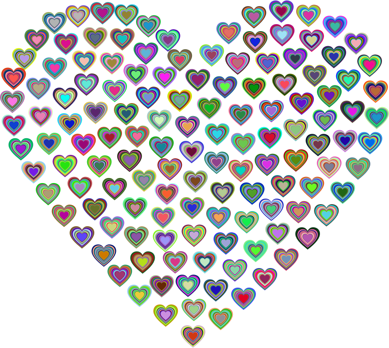 Prismatic Heart Fractal