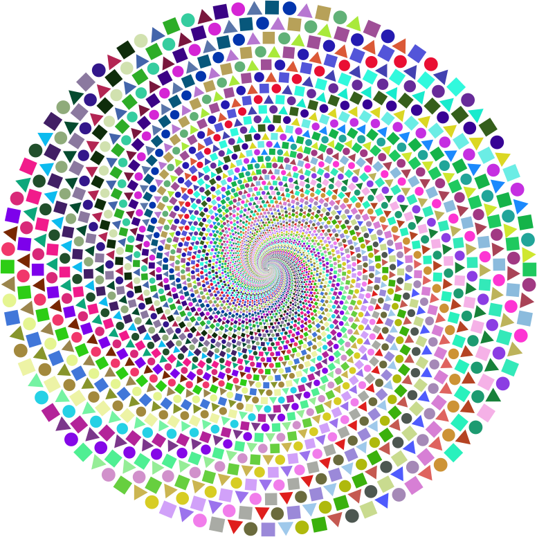 Prismatic Abstract Vortex 46