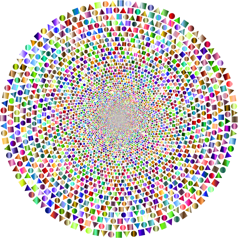 Chromatic Abstract Vortex 46 No Background