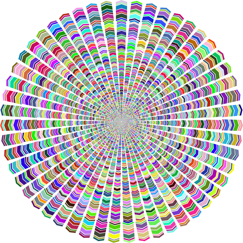 Prismatic Abstract Vortex 49 2