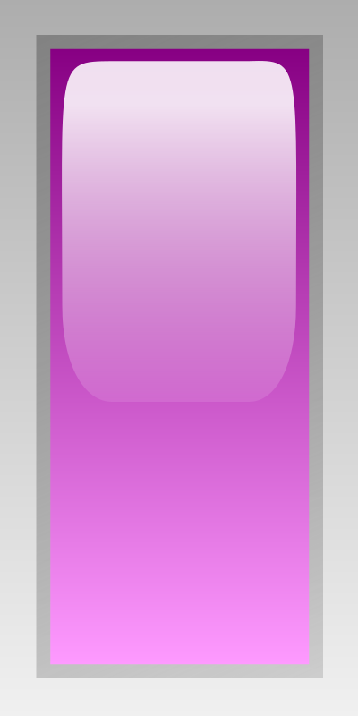 led rectangular v purple