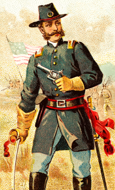 Cigarette card - Revolver
