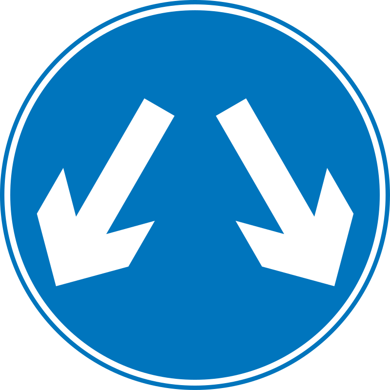 Roadsign pass either
