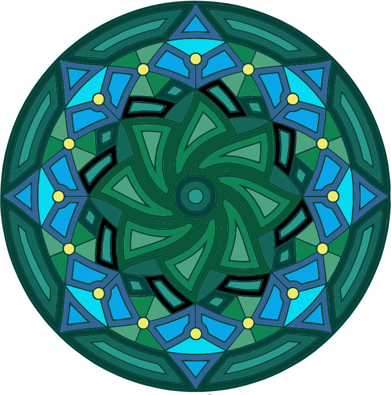 Round Mandala Design
