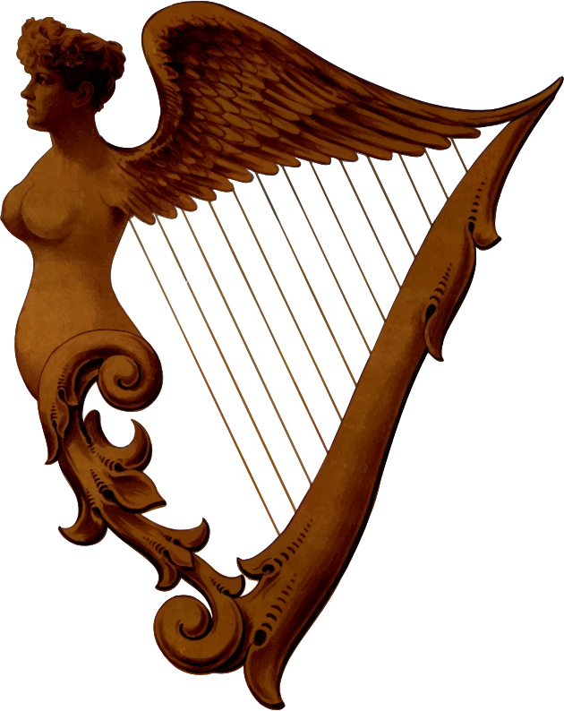 Irish harp