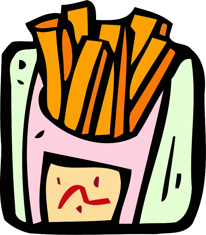 Food and drink icon - fries