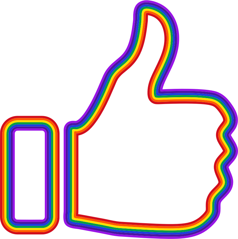 Thumbs Up Rainbow