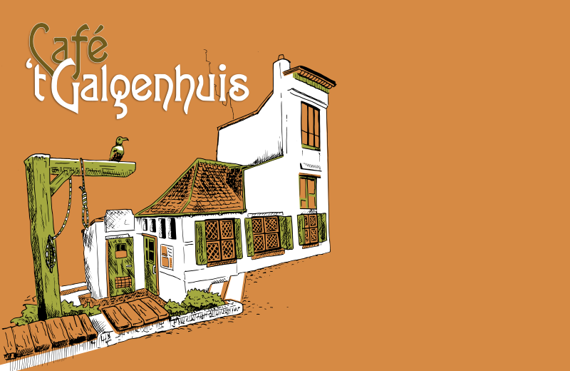 A belgian pub called " 't Galgenhuis"