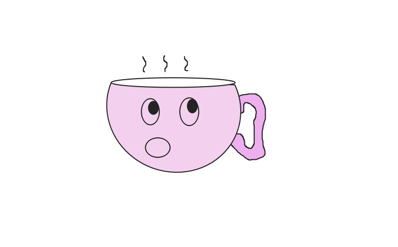 Cute teacup