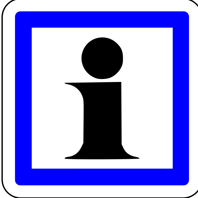 panneaux information