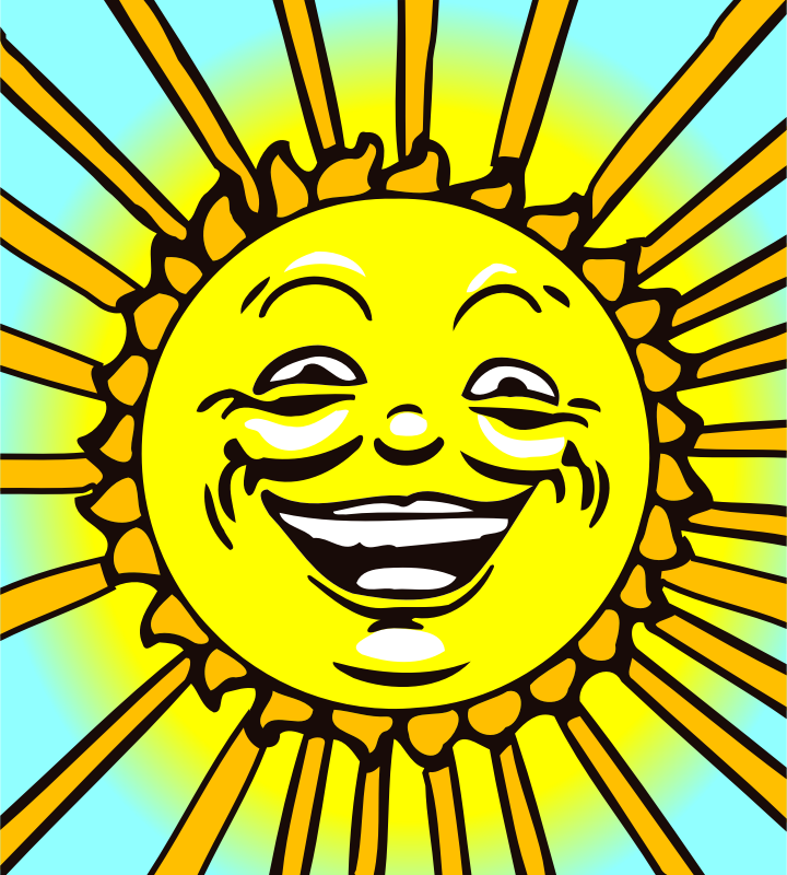 Sun face