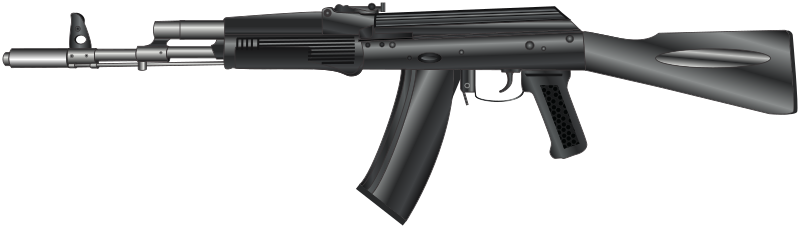 AK-47 Kalashnikov rifle