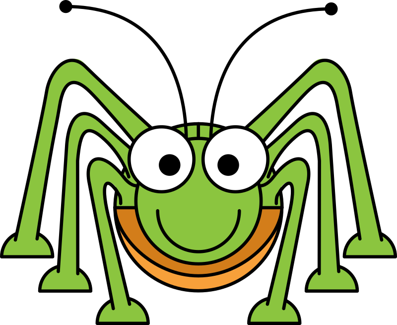 Cartoon Grasshopper