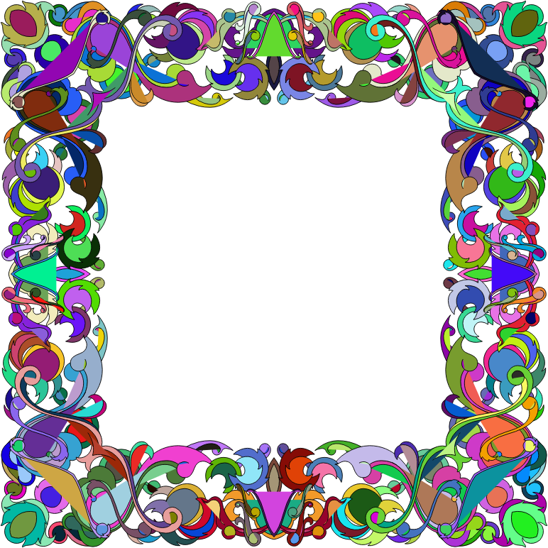 Colorful Abstract Frame