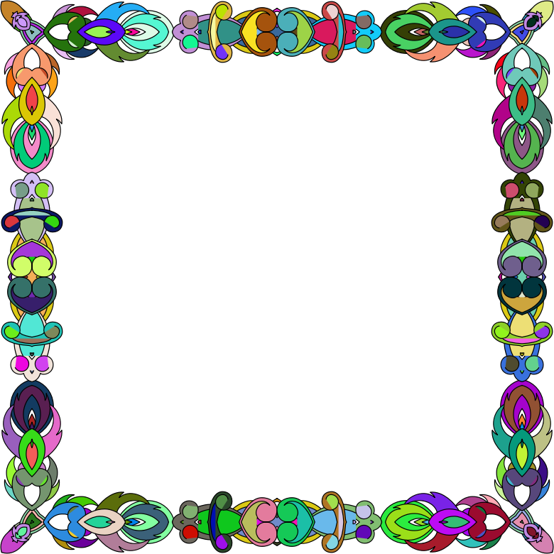 Colorful Abstract Frame 2