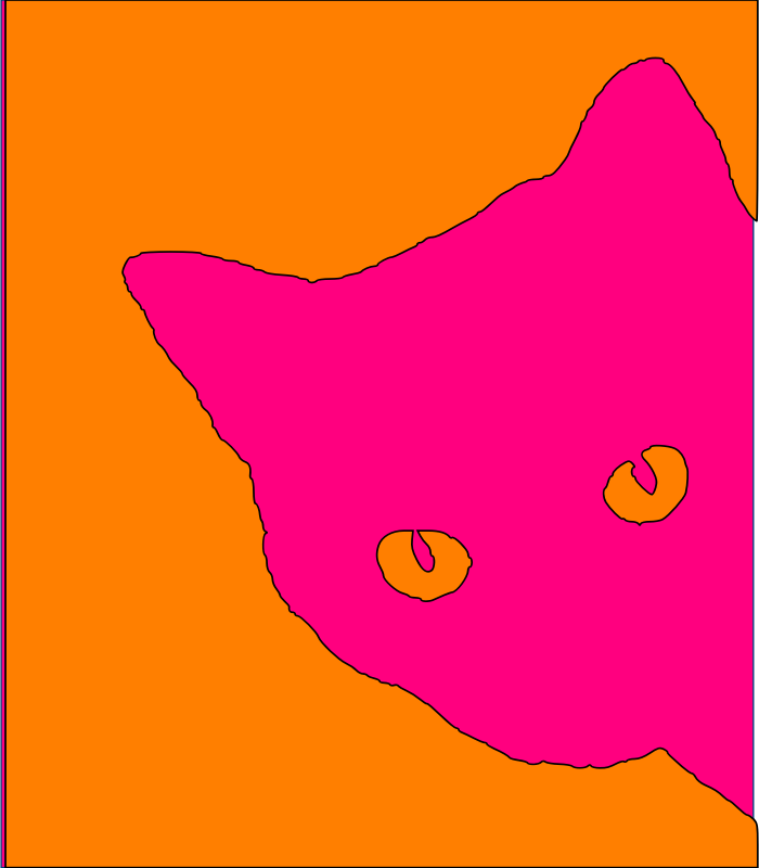 Cat remix vivid pink