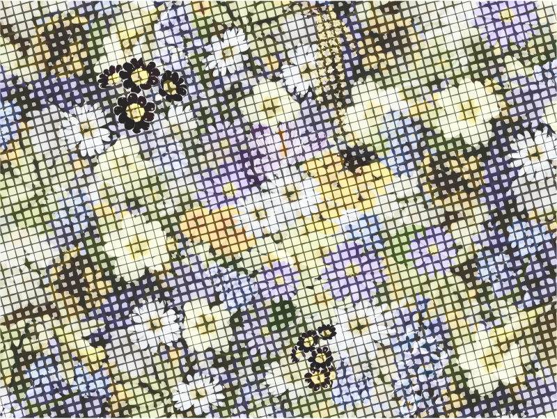 Floral background 8 (variant 2)