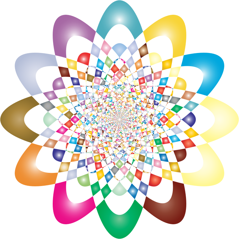 Geometric Vortex Prismatic No Background