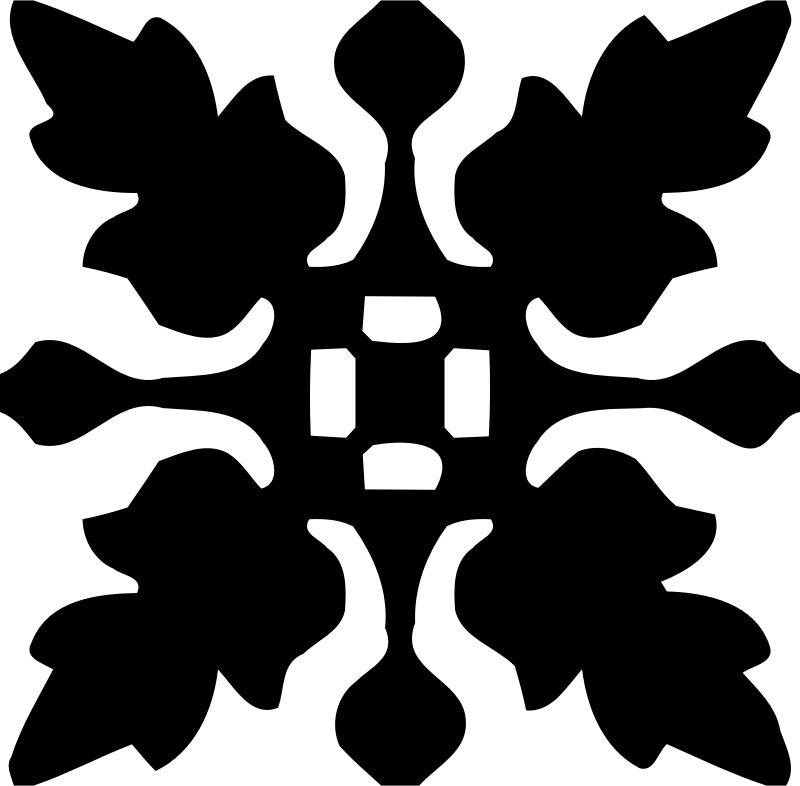 Square ornament 36