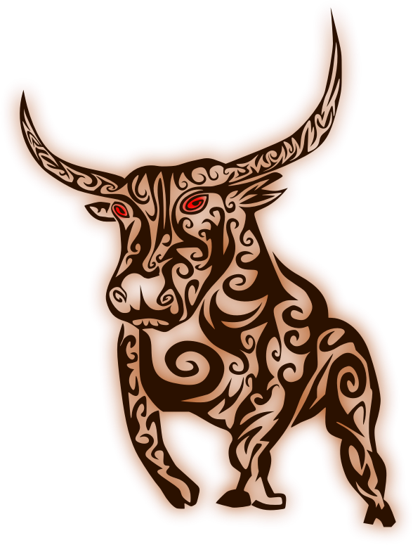 Abstract bull
