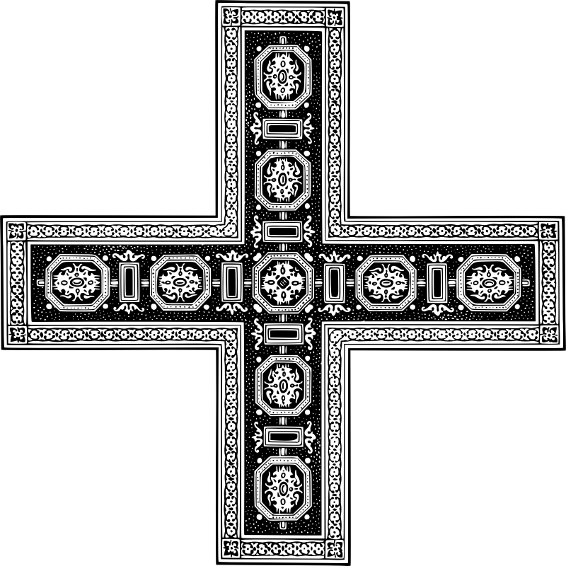Ornamental cross 18