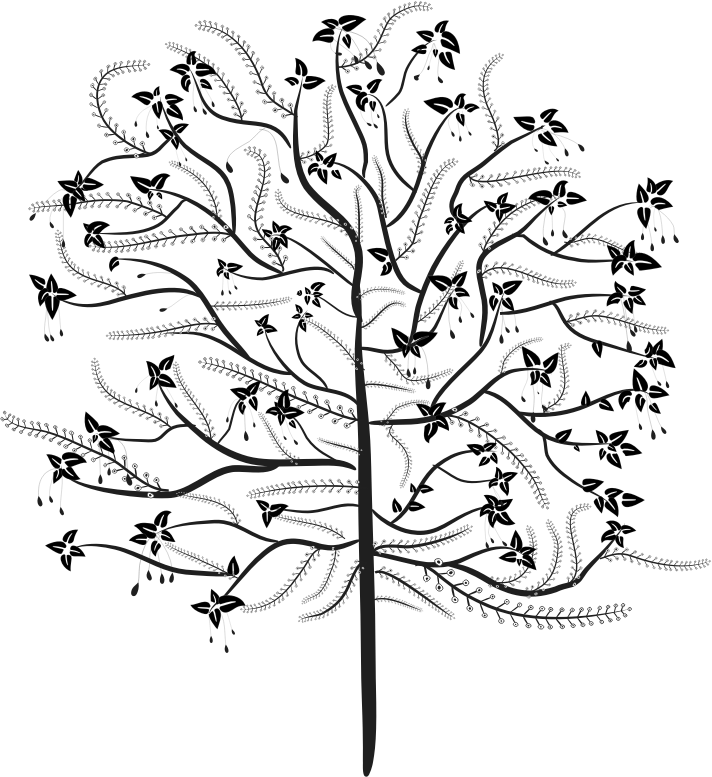 stylized tree