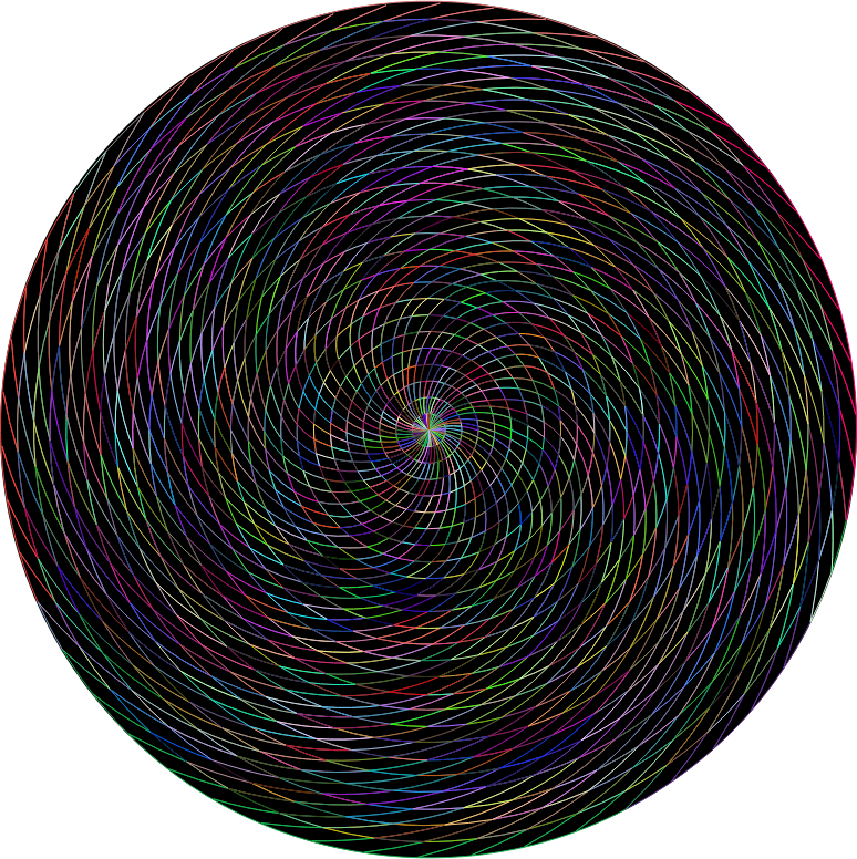 Vortex Line Art Prismatic