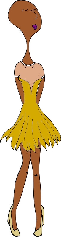 Girl In Dress