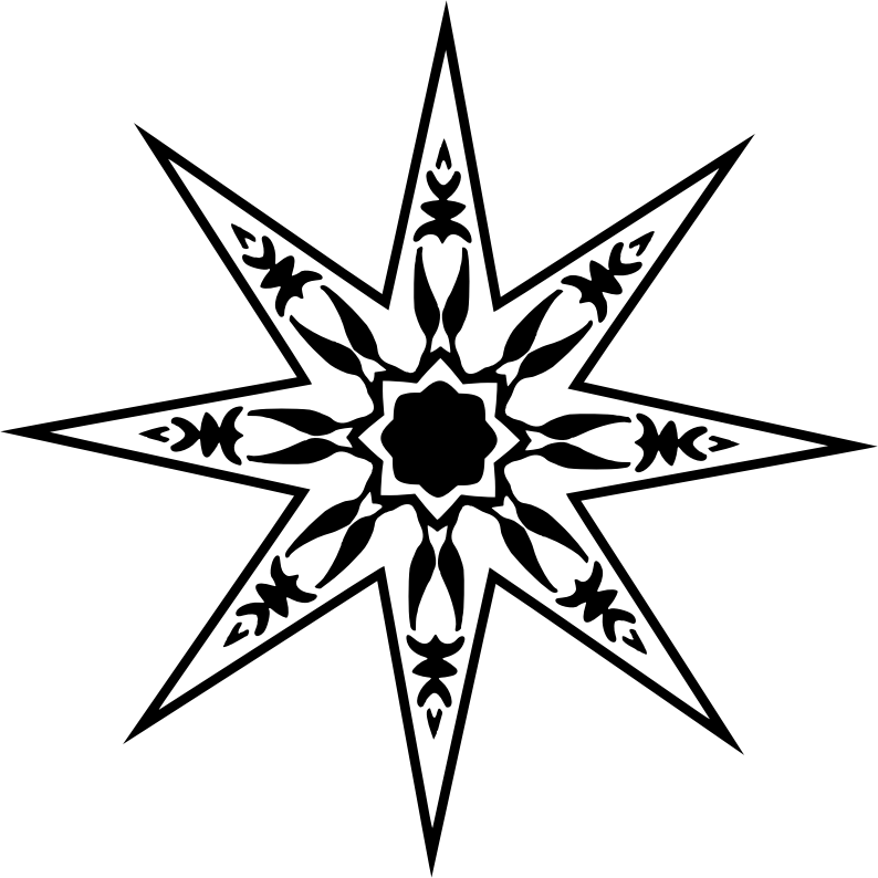 Ornamental star 58