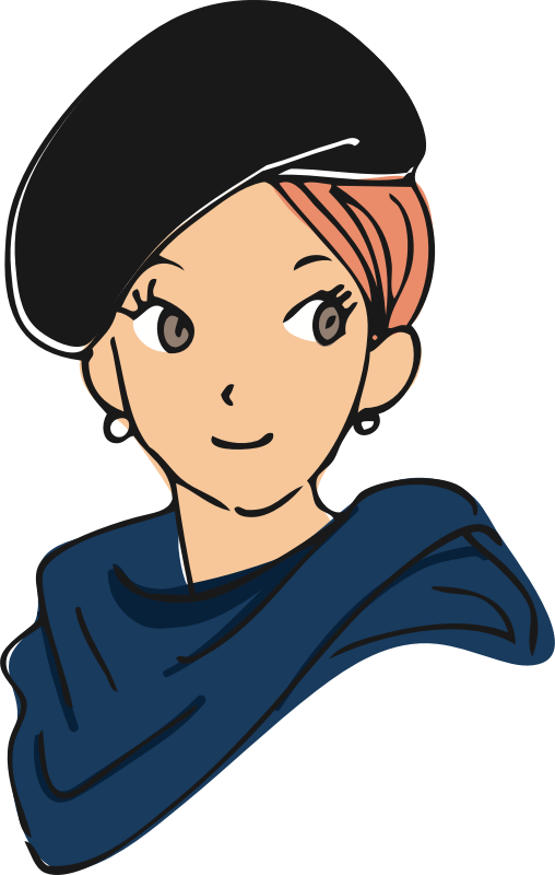 Girl with Beret