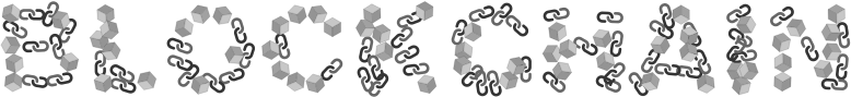 Blockchain Typography