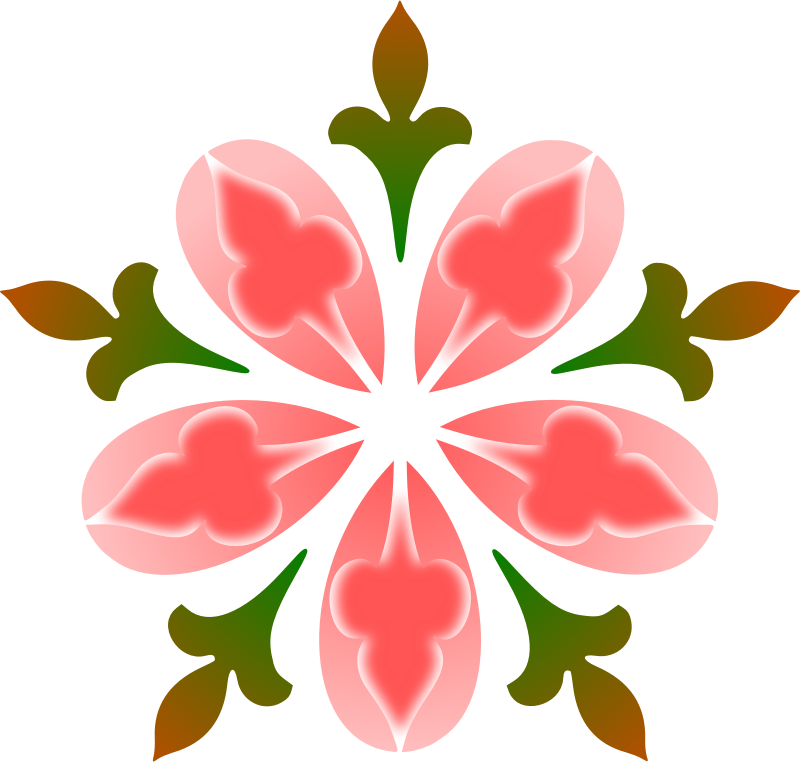 Abstract flower 31 (colour)