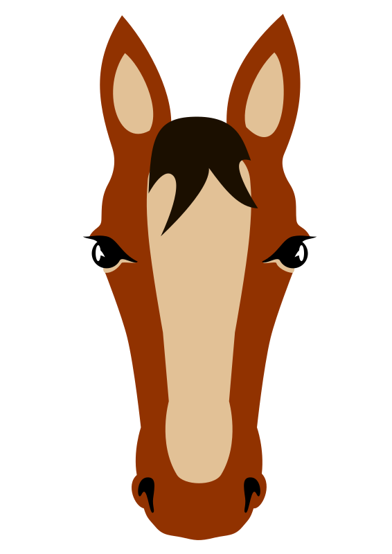 Horse face