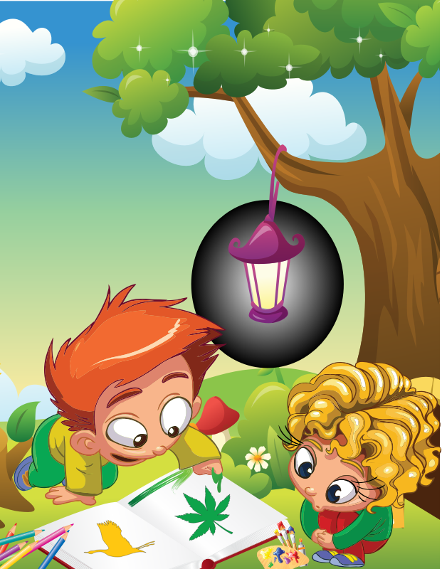 cartoon colouring