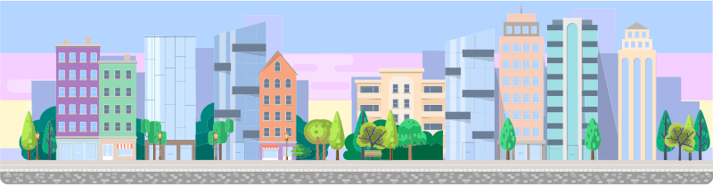 Colorful Cityscape