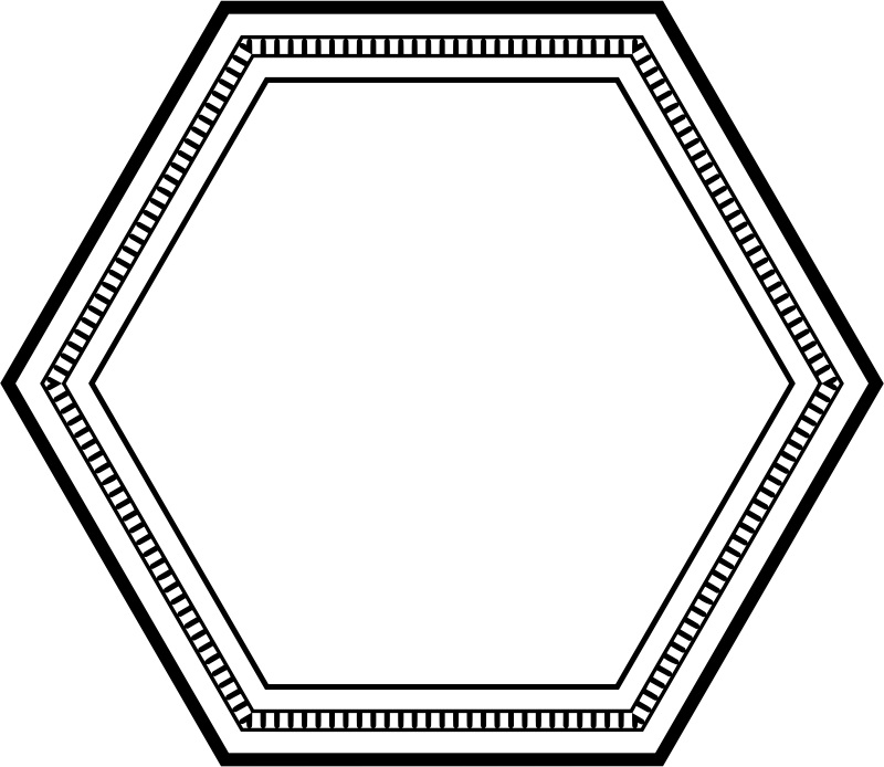 Hexagonal frame