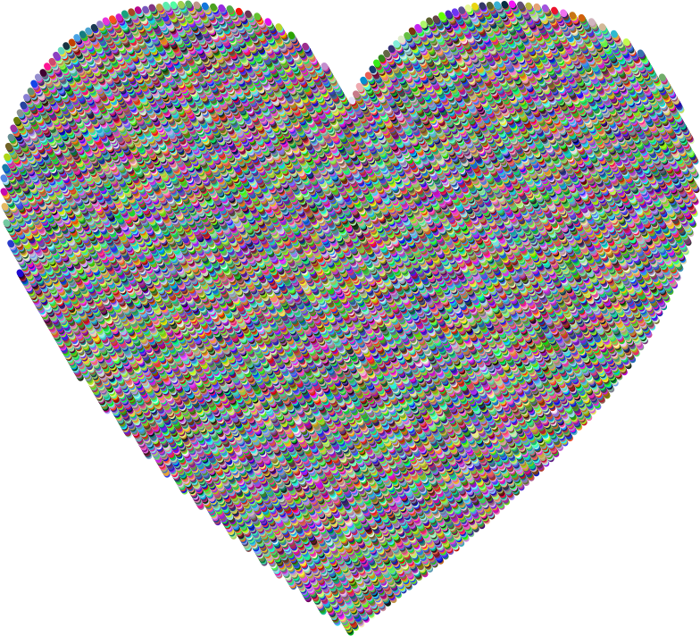 Geometric Heart Prismatic