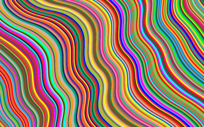 Vibrant Stripes Background