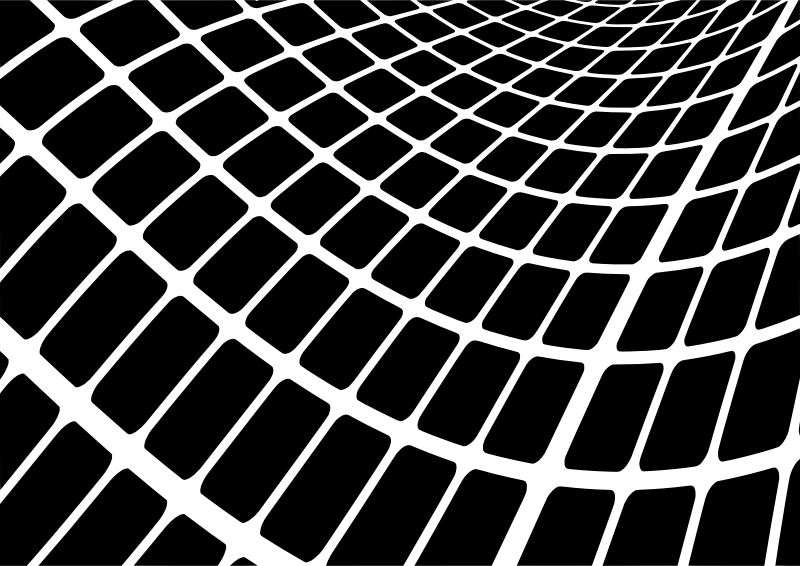 Rectangles pattern (black 2)