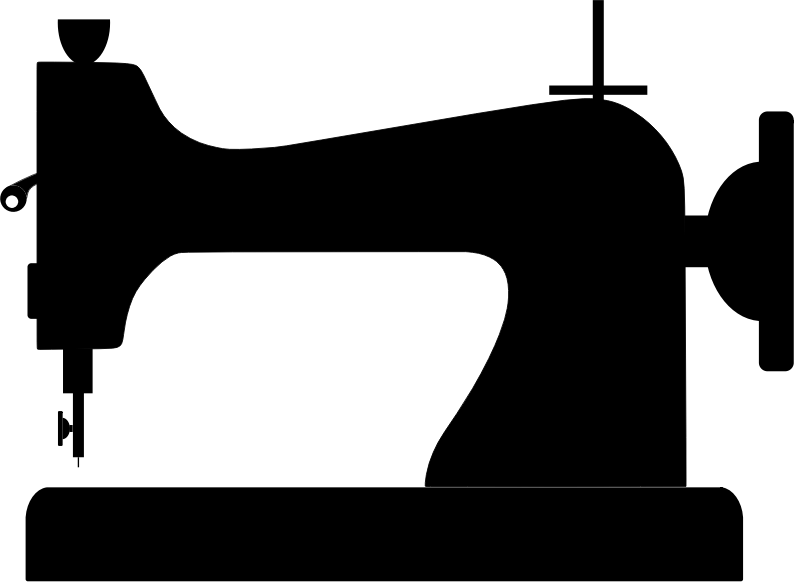 Sewing Machine Silhouette
