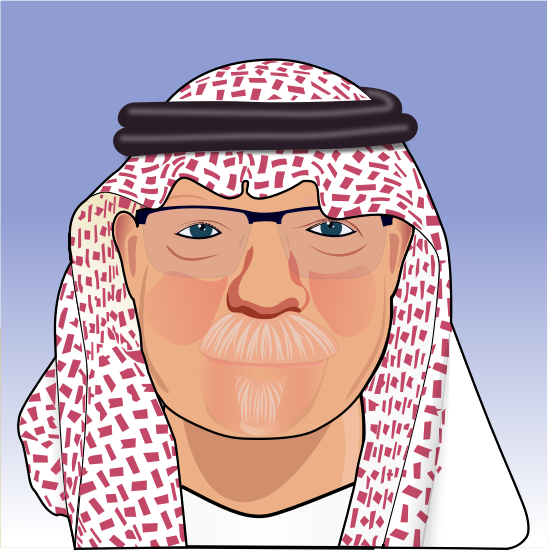 Arab man in Thawb