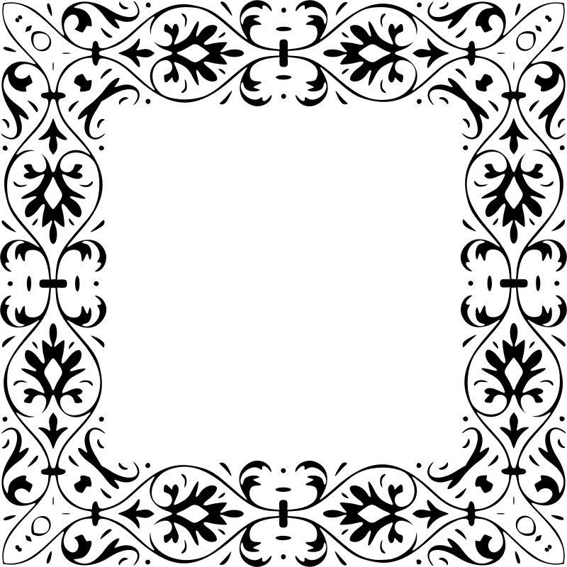 Square frame 8